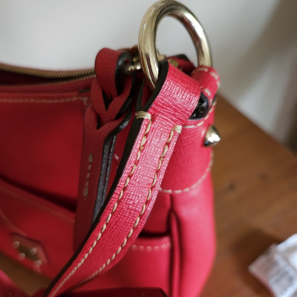 Dooney & Bourke Red Bag - Picture 7 of 7